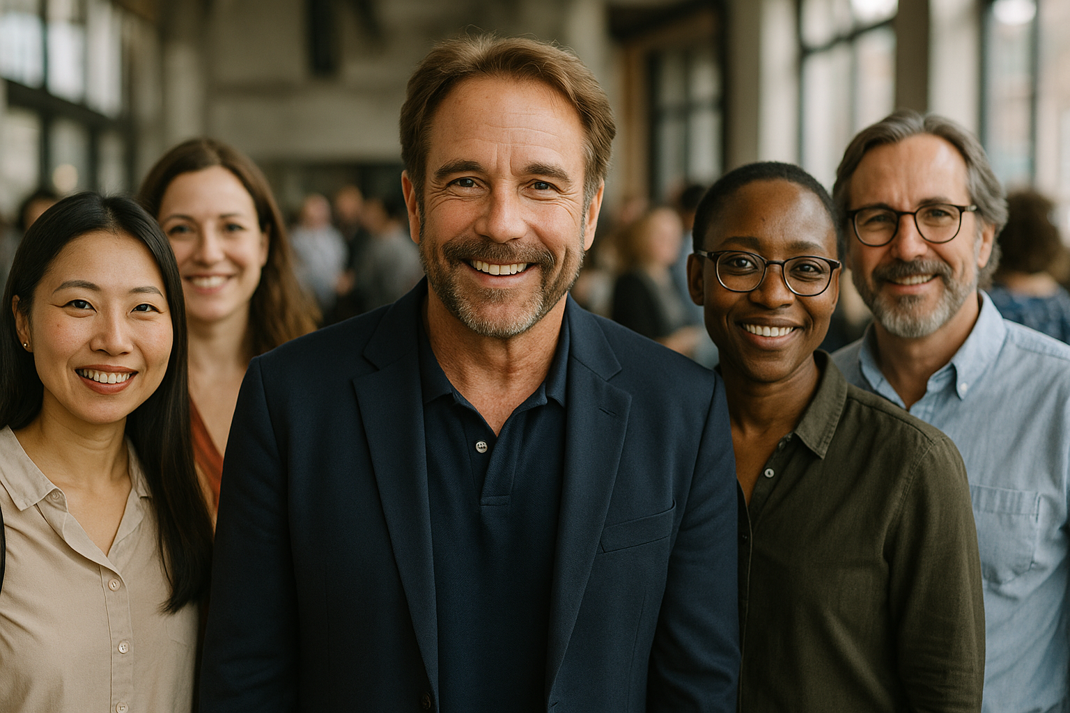 Image of the global community of schema therapists with Dr. Jeffrey Young, PhD.