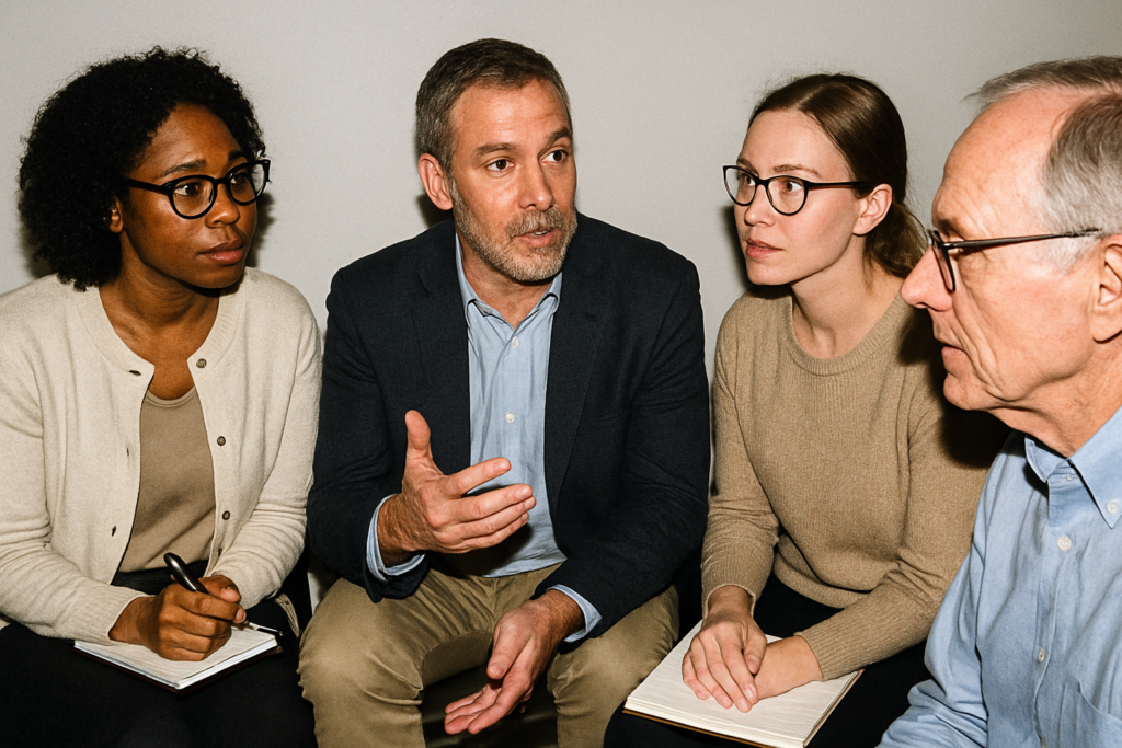 Image of participants in the schema therapy online training program for ISST certification.