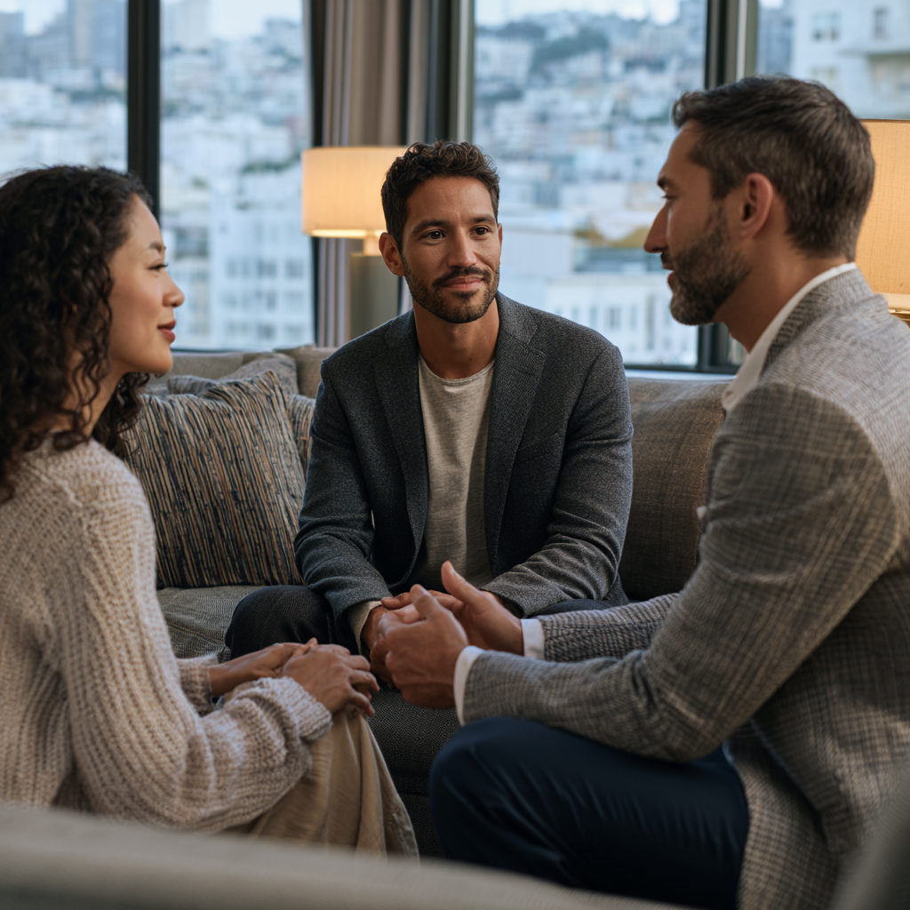 Couples therapist integrating attachment, conflict repair, and schema mode work in one clinical approach.