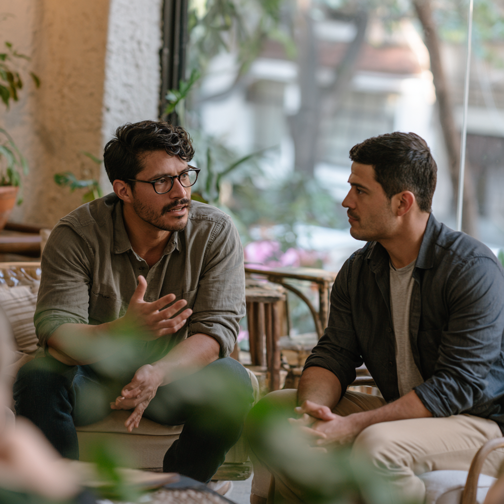 Therapist tracking different protective responses between two partners